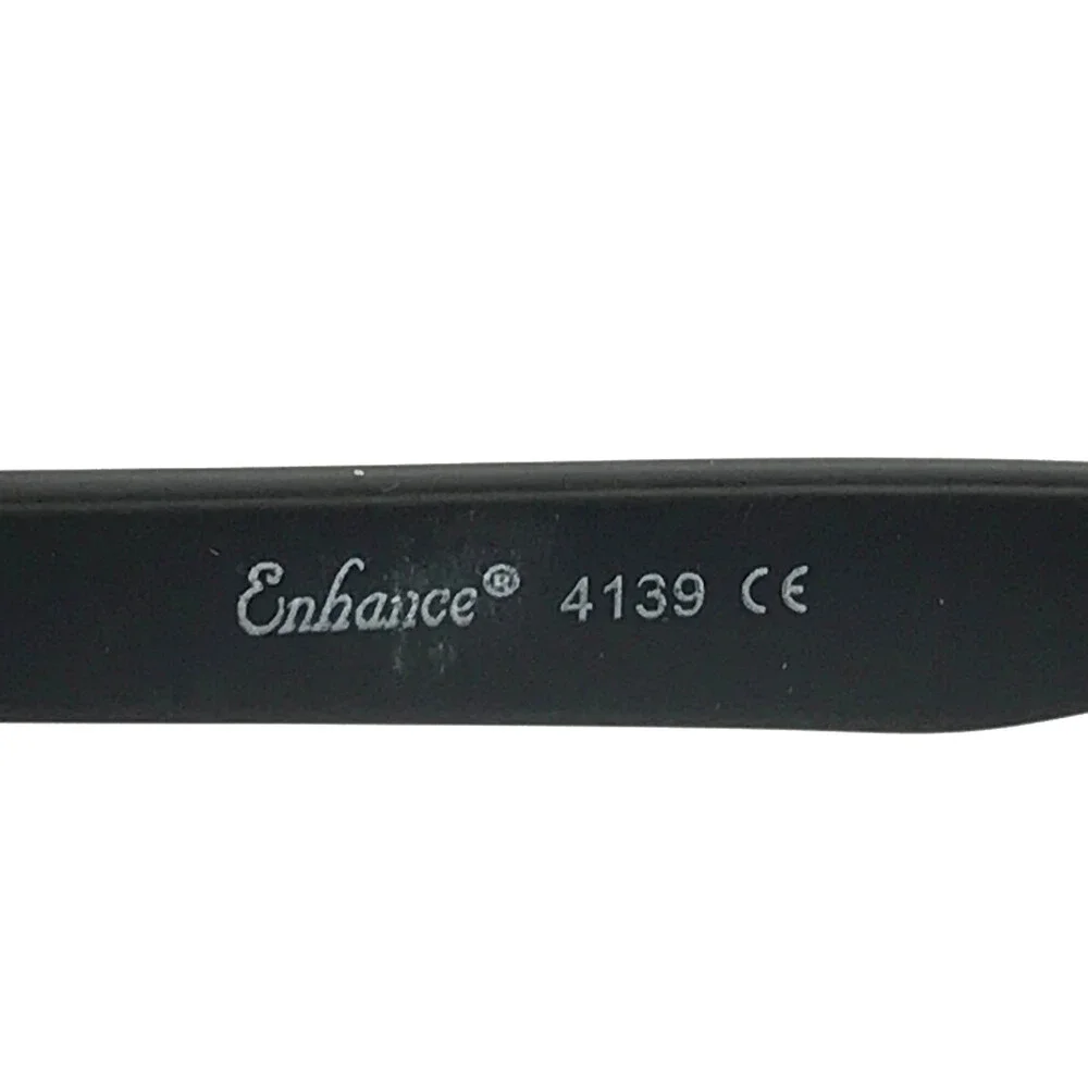 Enhance Eyeglasses Frames 4139 MATT BLACK Matte Black Square Full Rim 54-18-145